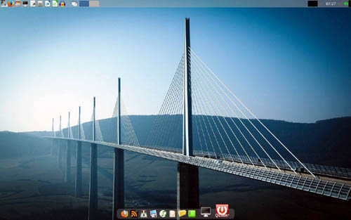 Bureau Ubuntu Lxpanel & Openbox Ubuntu